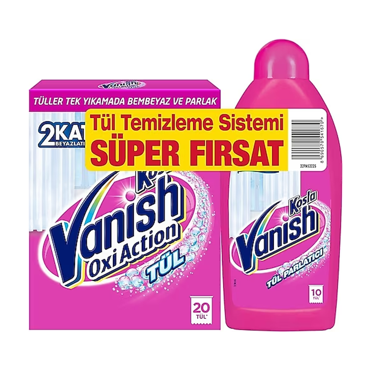 Vanısh Tül Sistem 450 Gr Toz +450 Ml Parlatıcı