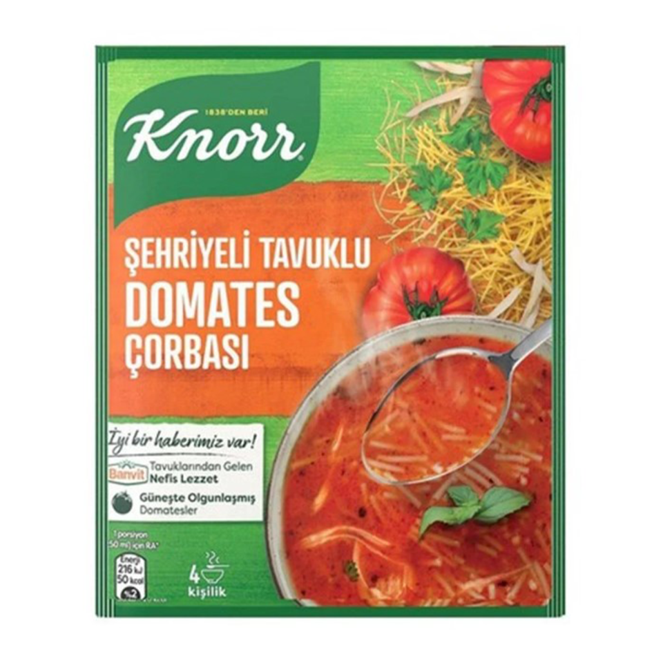 Knorr Şehriyeli Tavuklu Domates Çorbası 67 GR