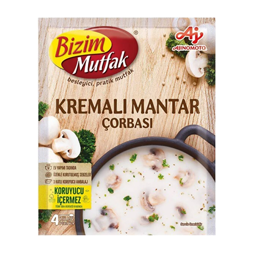 Bizim Klasik Kremalı Mantar Çorba 65 GR