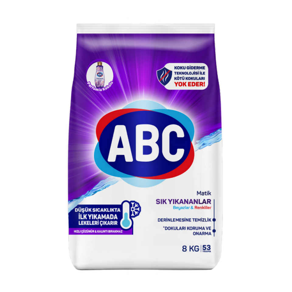 Abc Matik 8 KG Sık Yıkananlar
