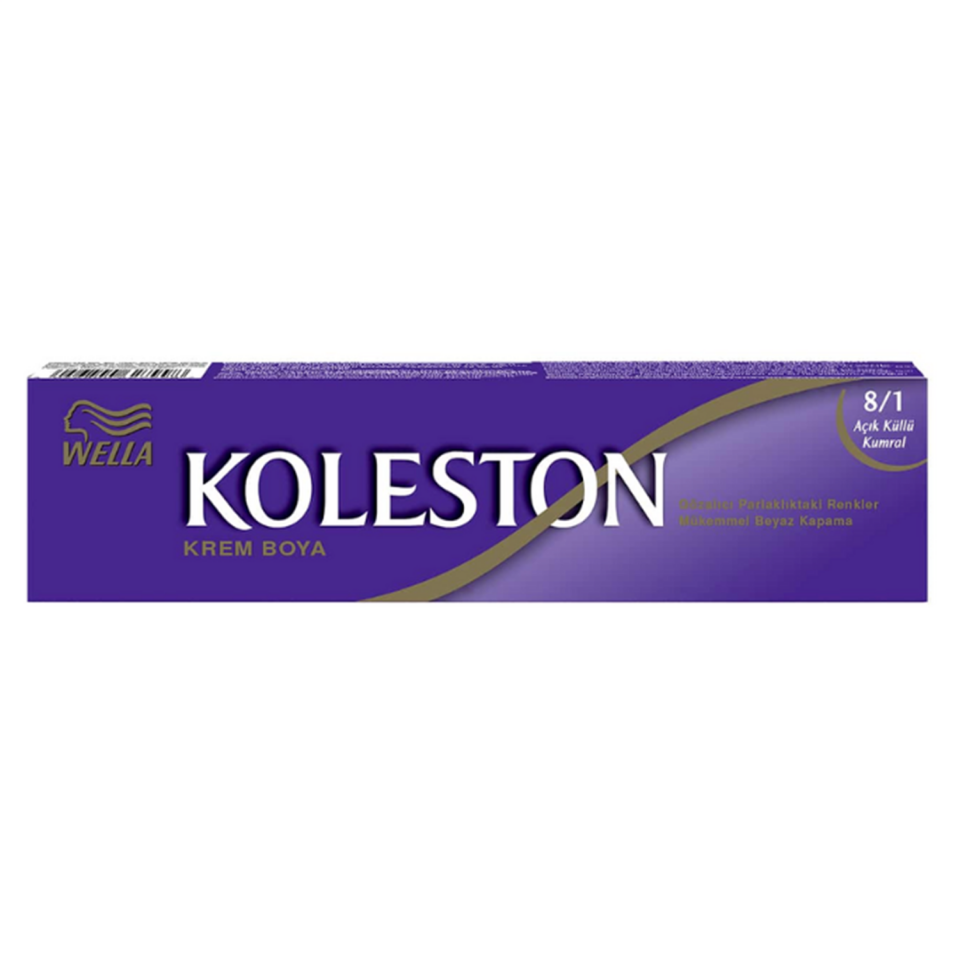 Koleston Tüp  8/1 Küllü Açık Kumral