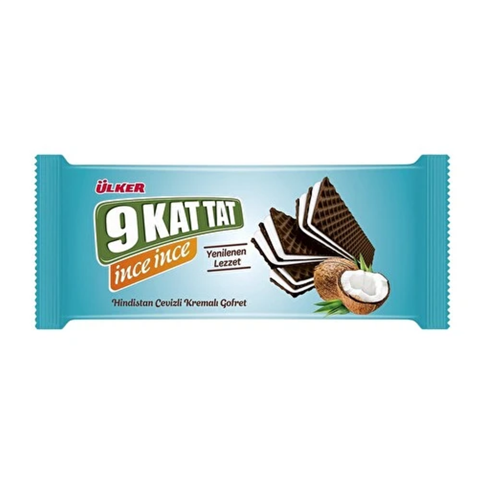Ülker 9 Kat Kat İnce Hindistan Cevizi 114 GR