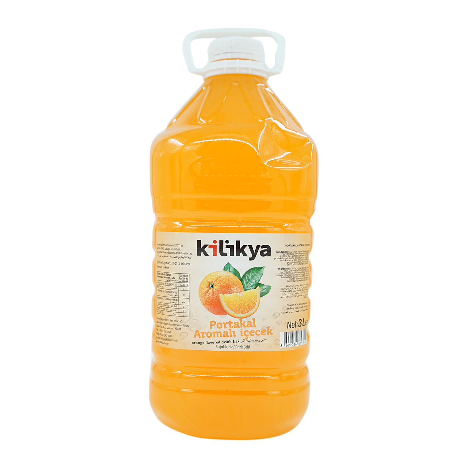 Kilikya Portakal İçecek 3 LT