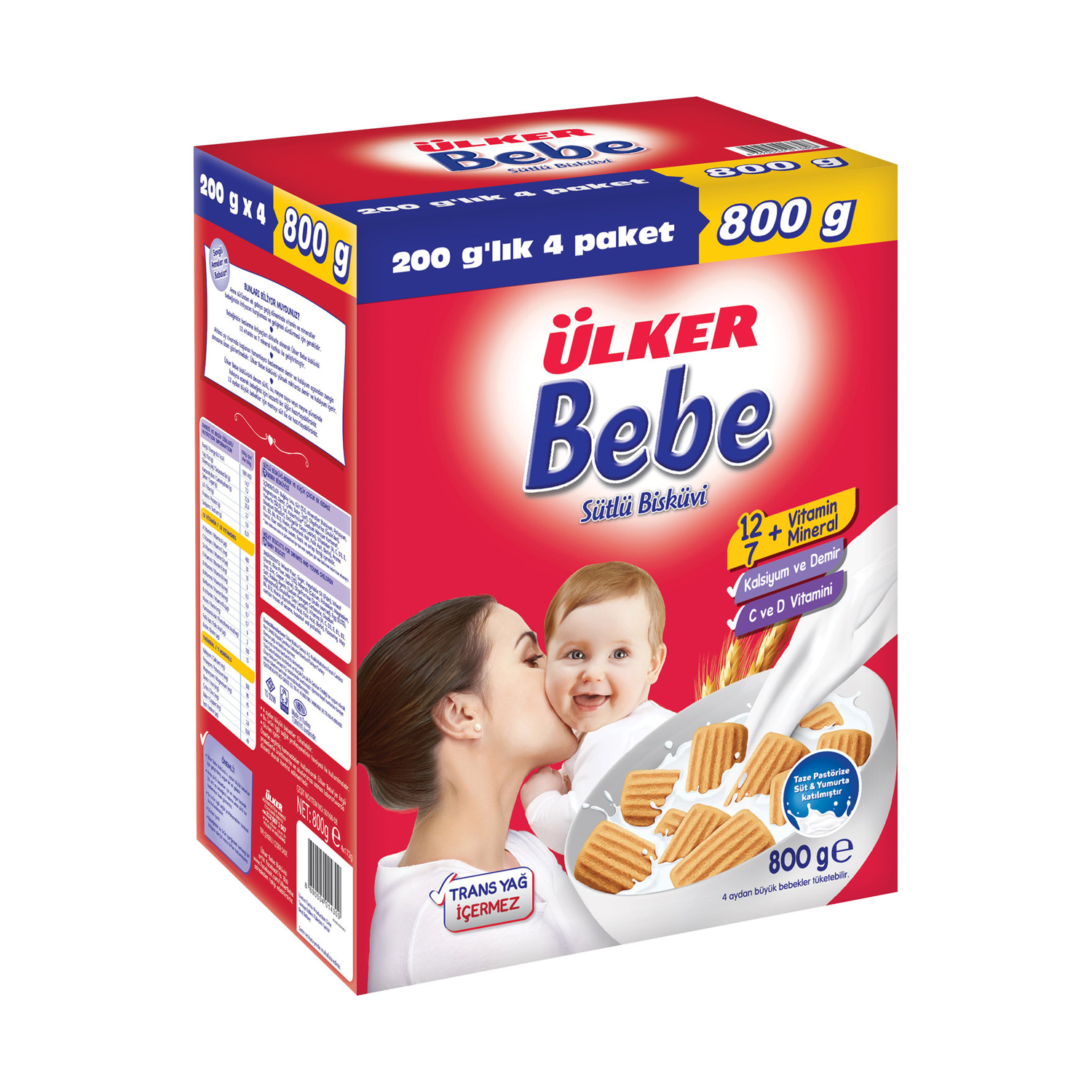 Ülker Bebe Bisküvisi 800 GR