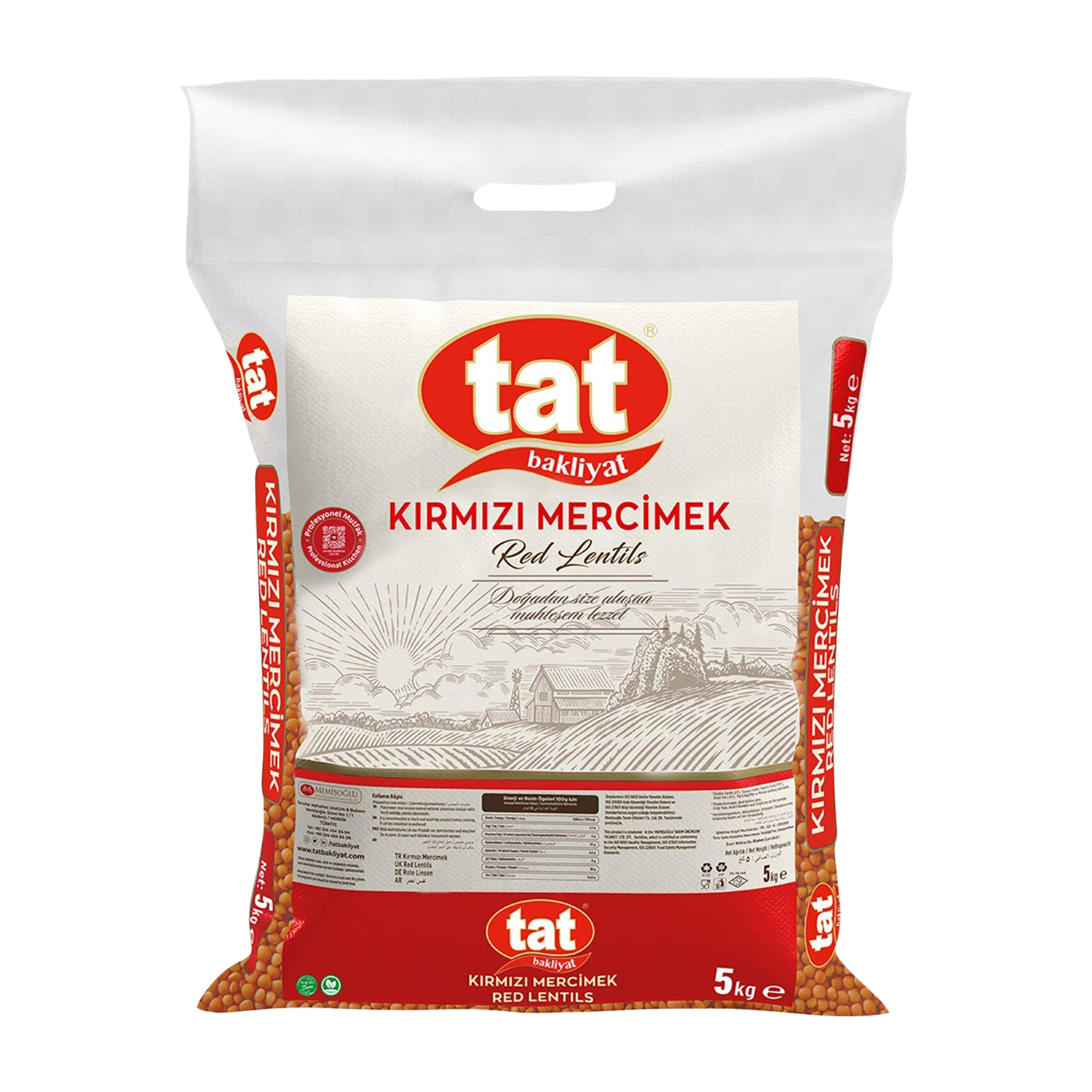 Tat 5000 GR Çuval Mercimek