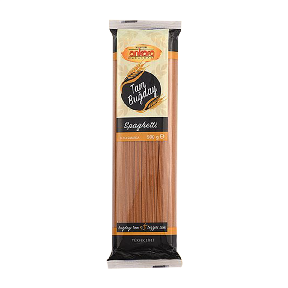 Ankara Tam Buğday 500 GR Spagetti