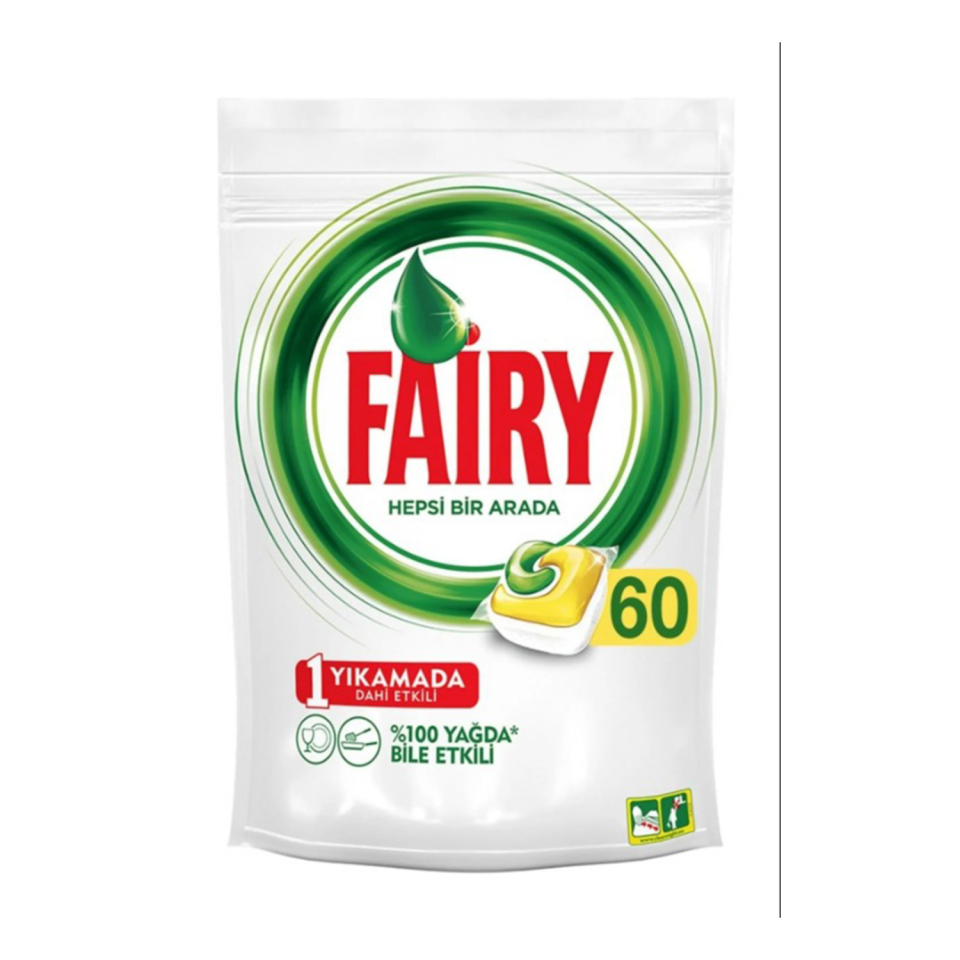 Fairy Bulaşık Kapsül H1A 60lı