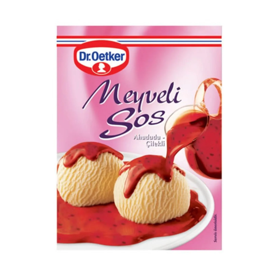 Dr. Oetker Tatlı Sos Meyveli  80 GR