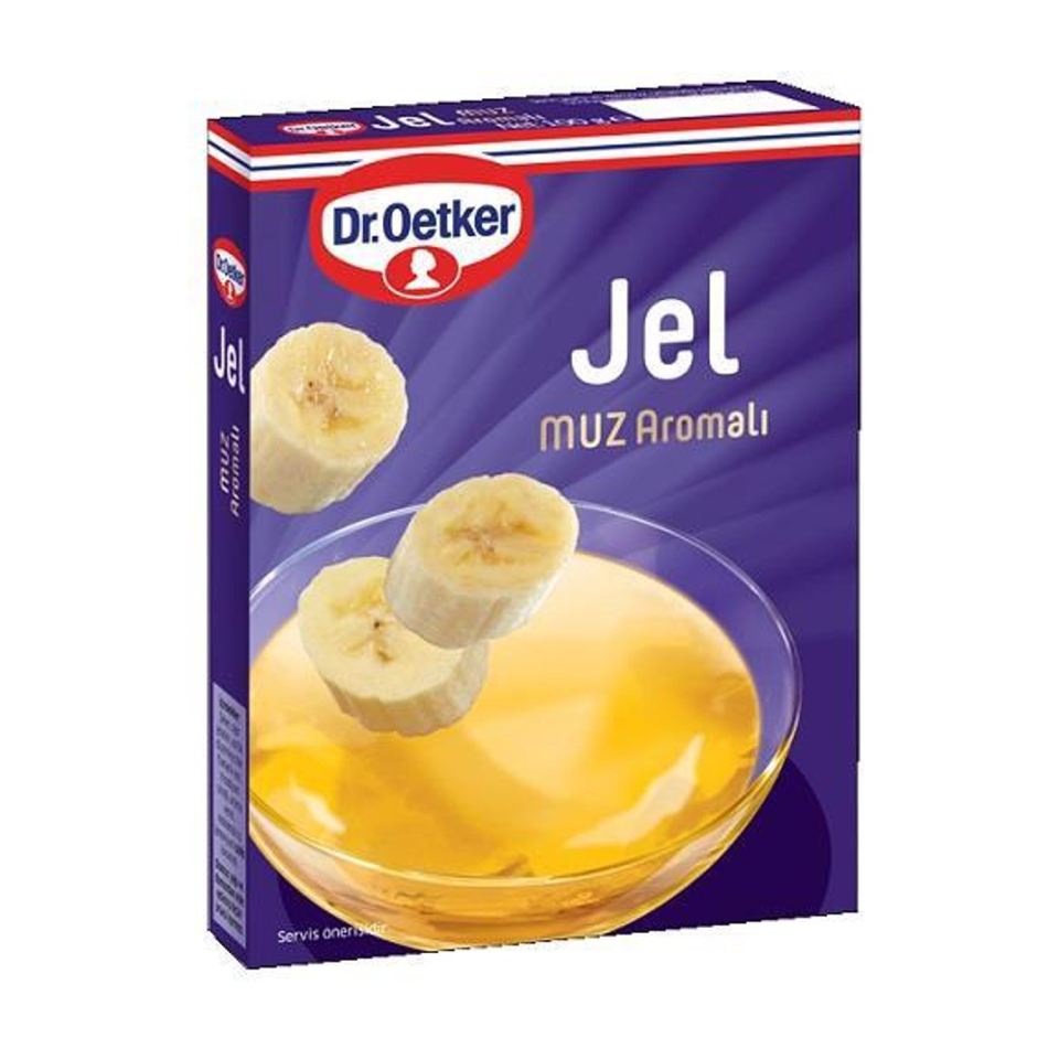 Dr. Oetker Muz Aromalı Jel 100 GR