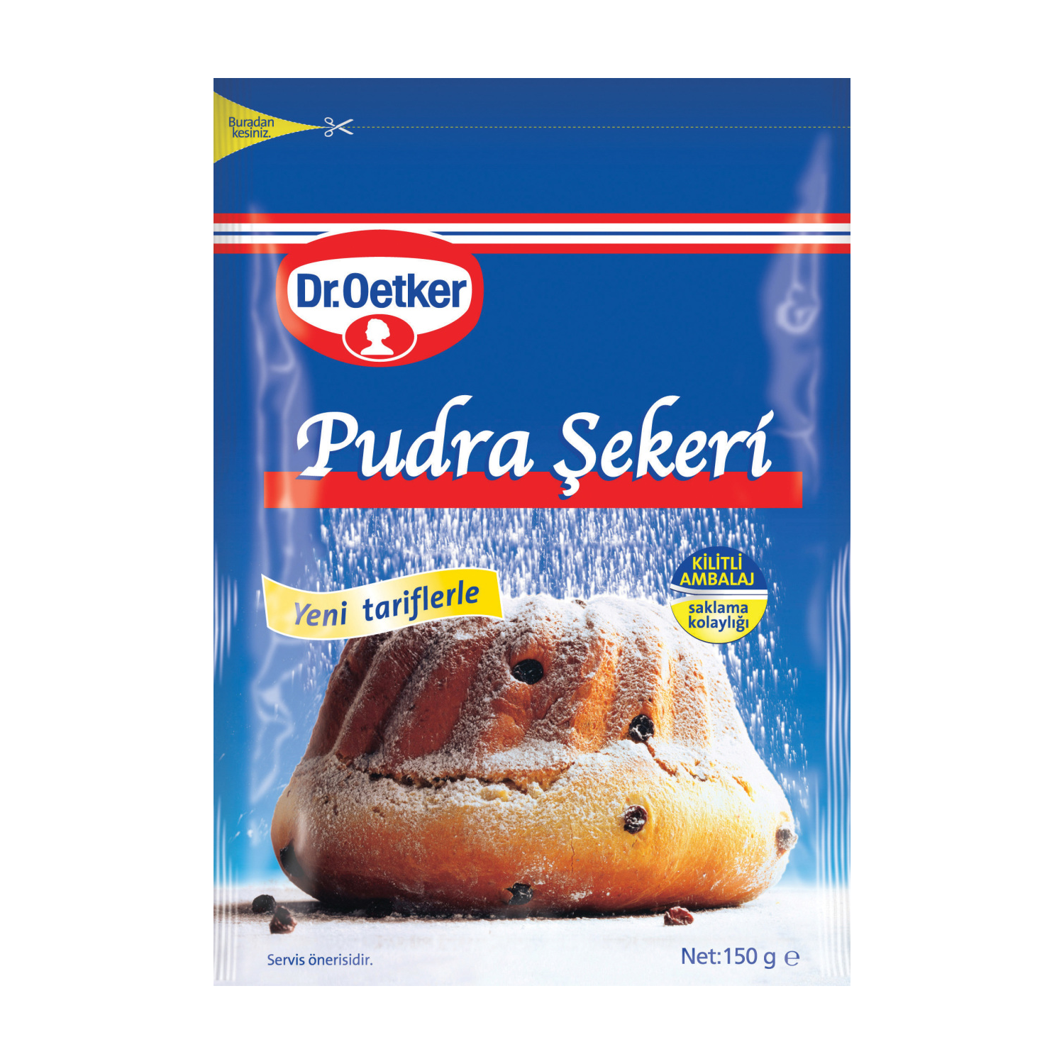 Dr. Oetker Pudra Şekeri Kilit Pos.