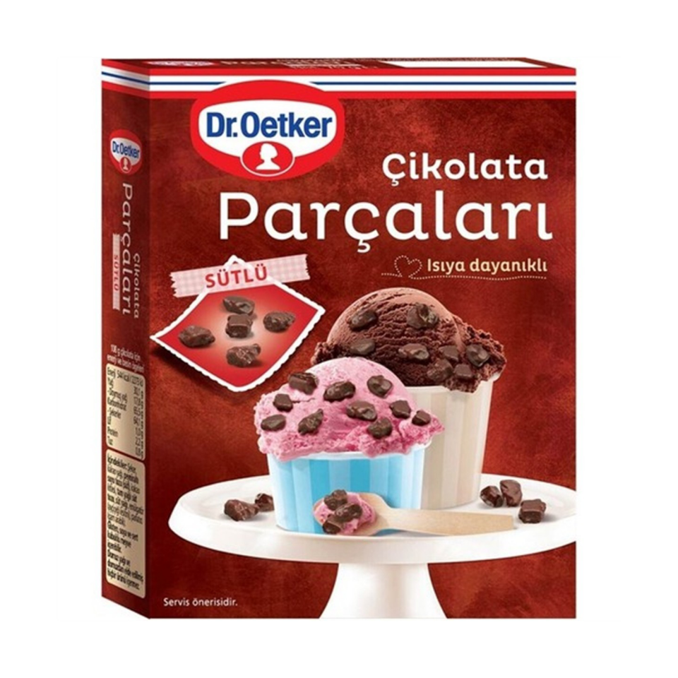 Dr. Oetker Sütlü Çikolata Parçacık 70 GR