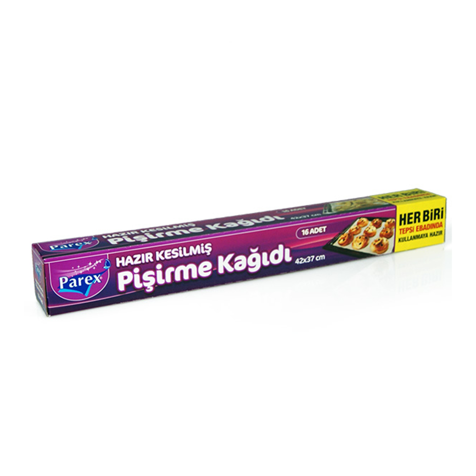 Parex Kesilmiş Pişirme Kağıdı 16 Adet