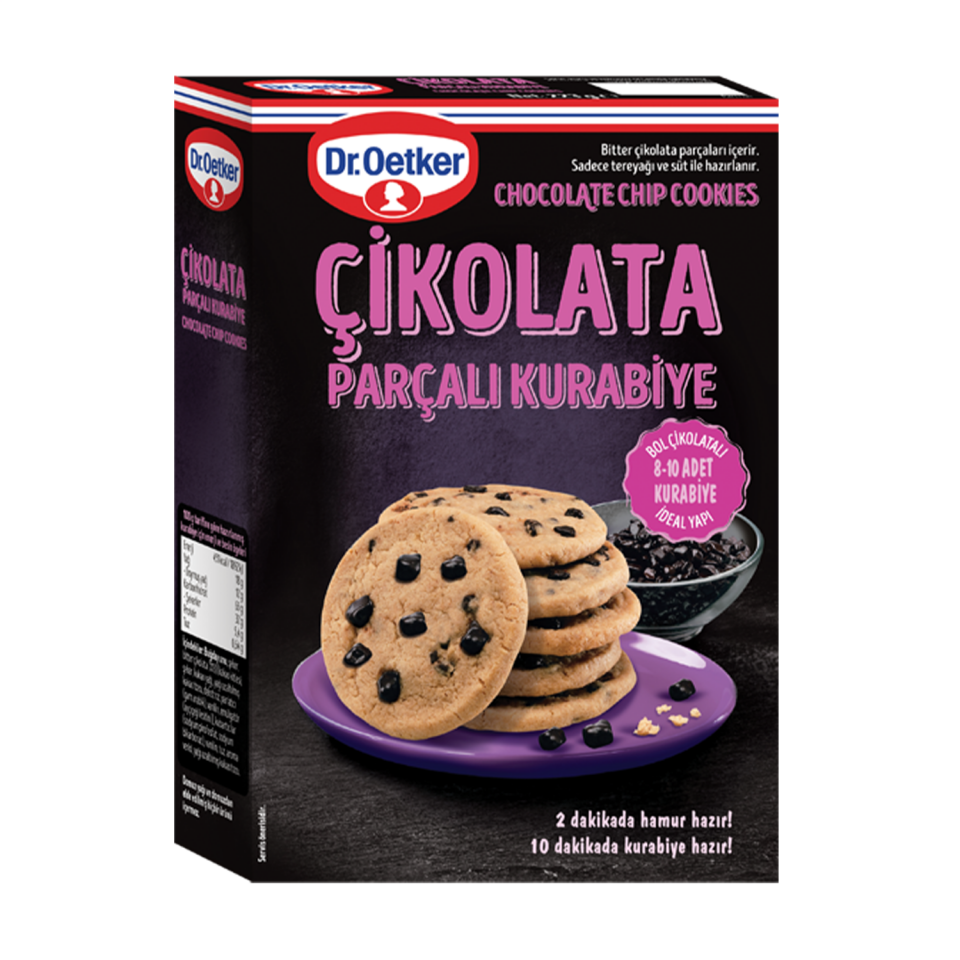 Dr. Oetker Çikolata Parçacık Kurabiye 223 GR