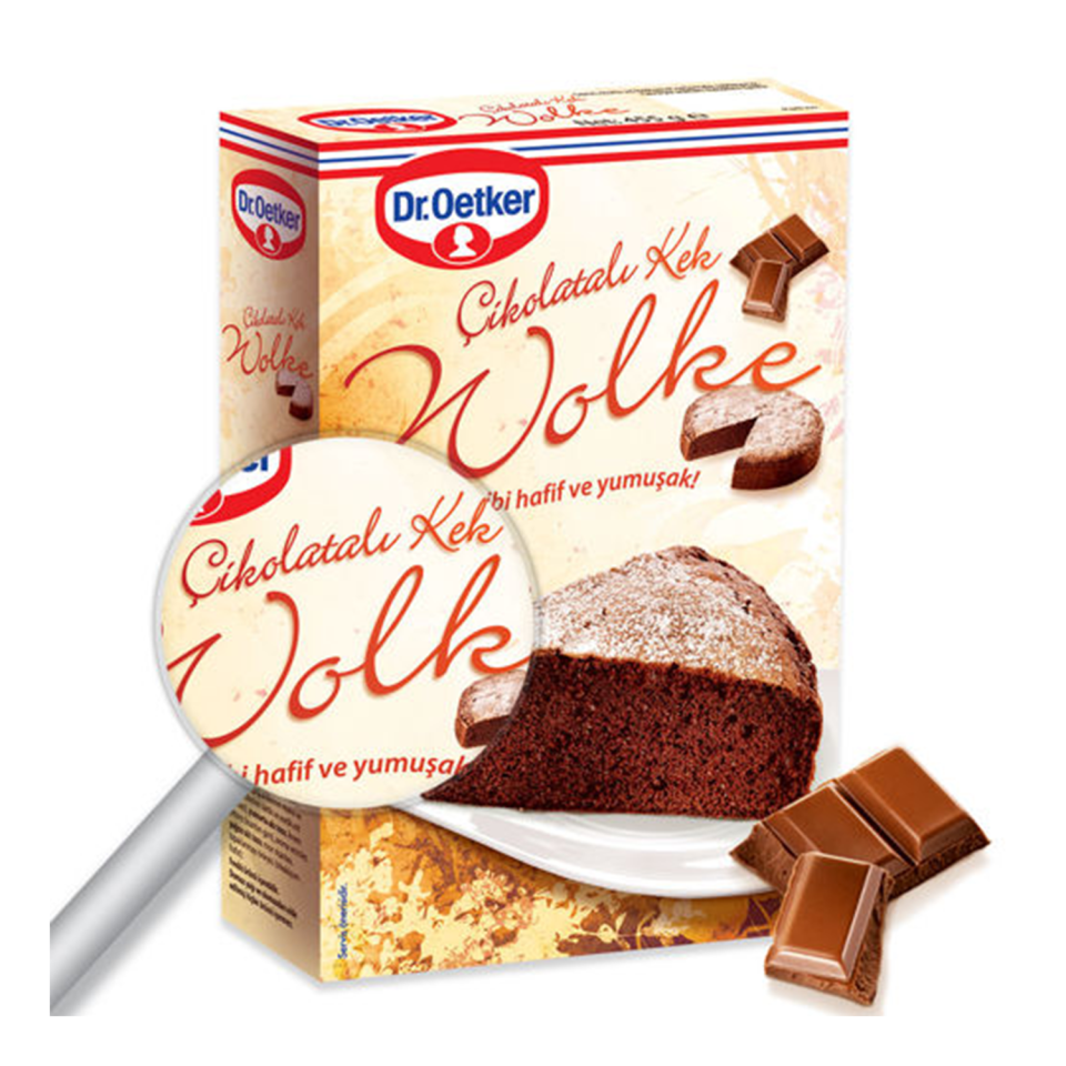 Dr. Oetker Wolke Çikolata Kek 455 GR