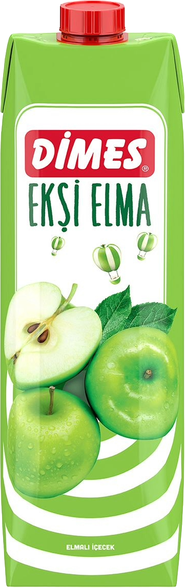Dimes Ekşi Elma Meyve Suyu 1 LT