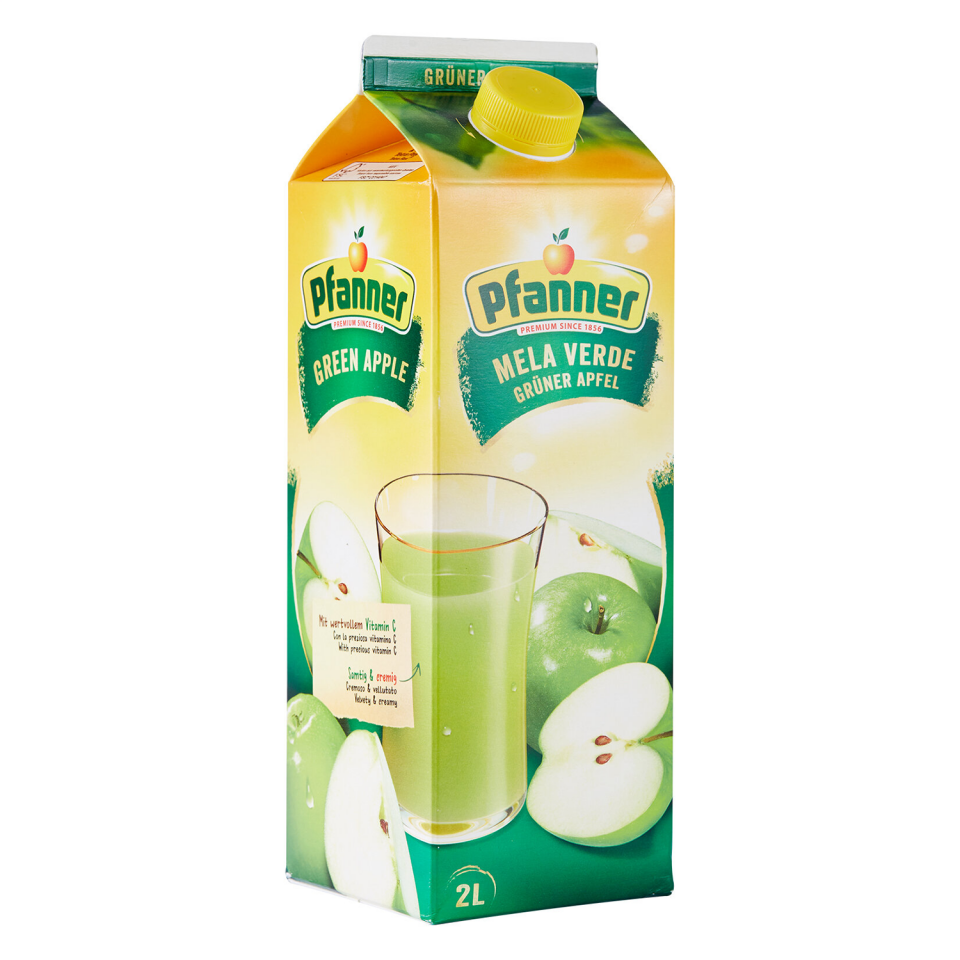 Pfanner Meyve Suyu Yeşil Elma 2 LT