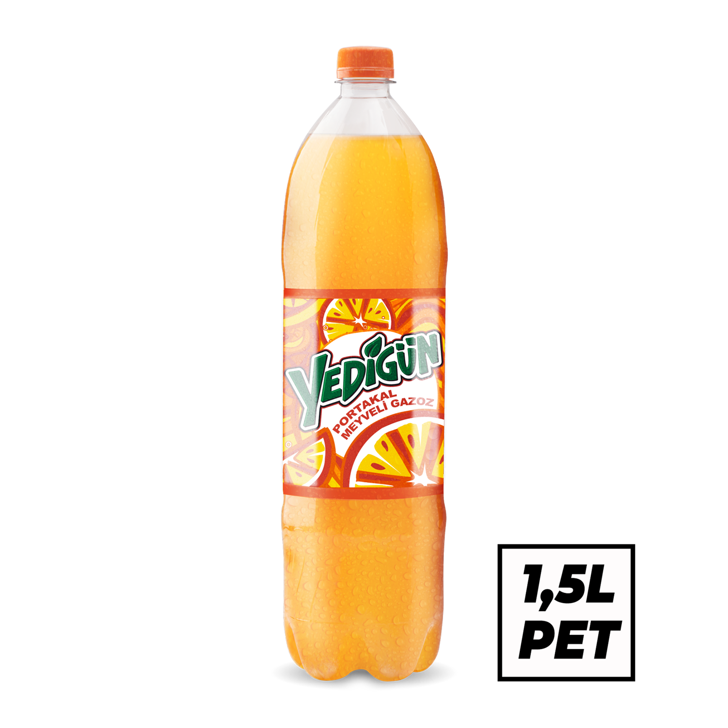 Yedigün Portakal 1,5 LT Pet