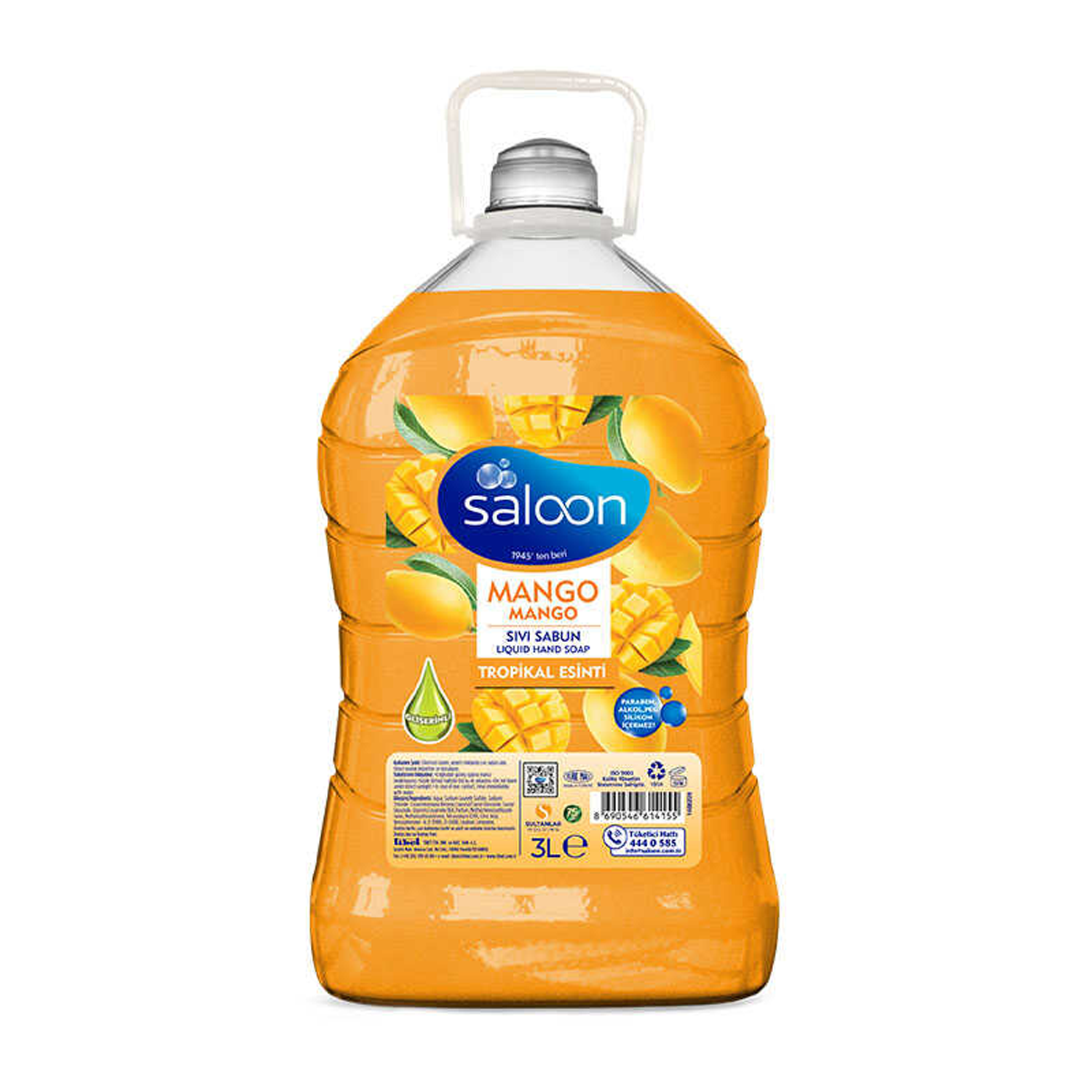 Saloon Sıvı Sabun 3 LT Mango