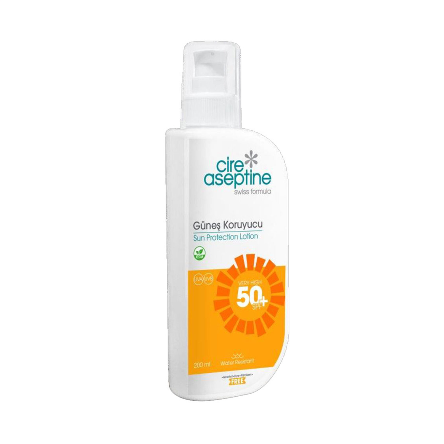 Cire Aceptine Güneş  Koruyucu 200 ML (50 SPF)