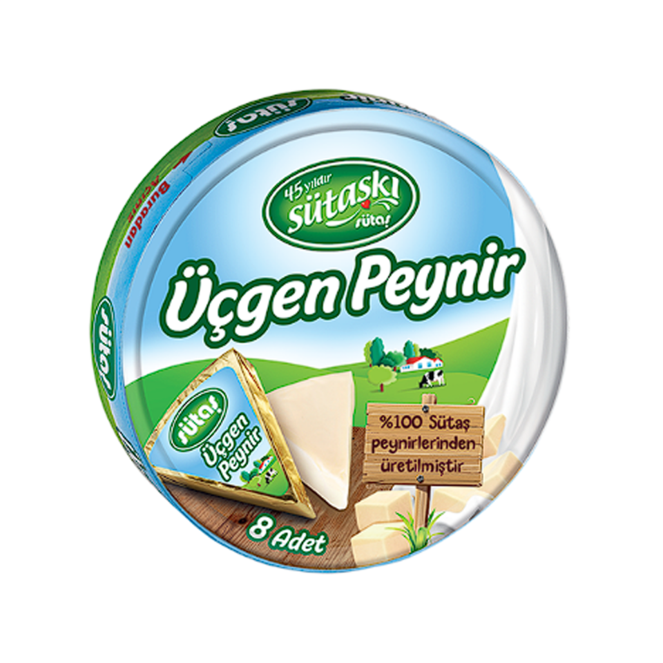 Sütaş Üçgen Peynir 8x 15 GR