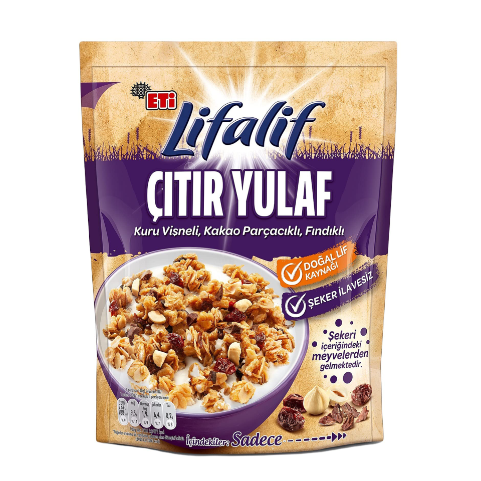 Eti Lifalif Granola Vişne Kakao 200 GR