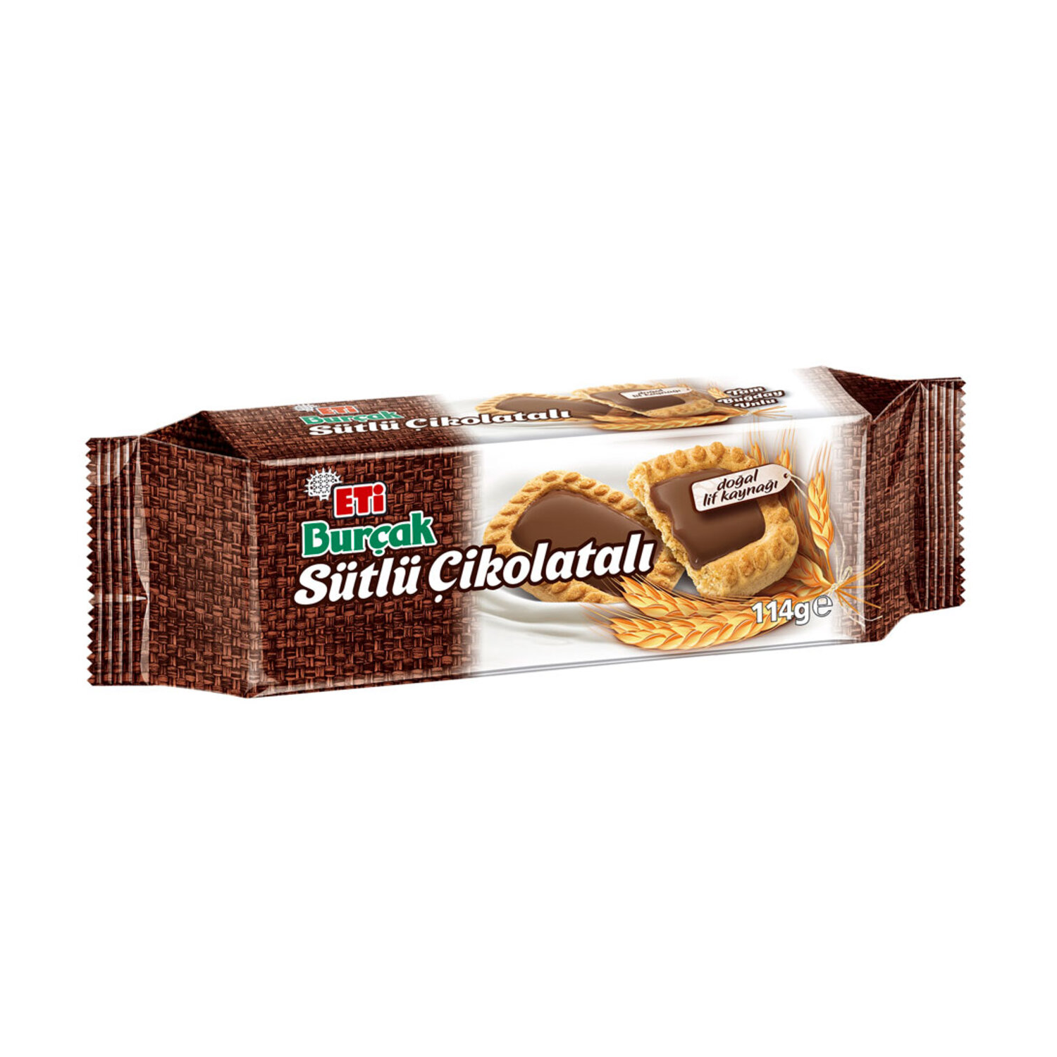 Eti Burçak Sütlü Çikolatalı 114 GR