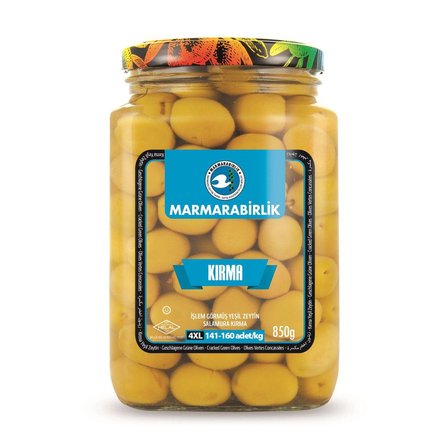 Marmarabirlik Zeytin Kırma Yeşil 850 GR