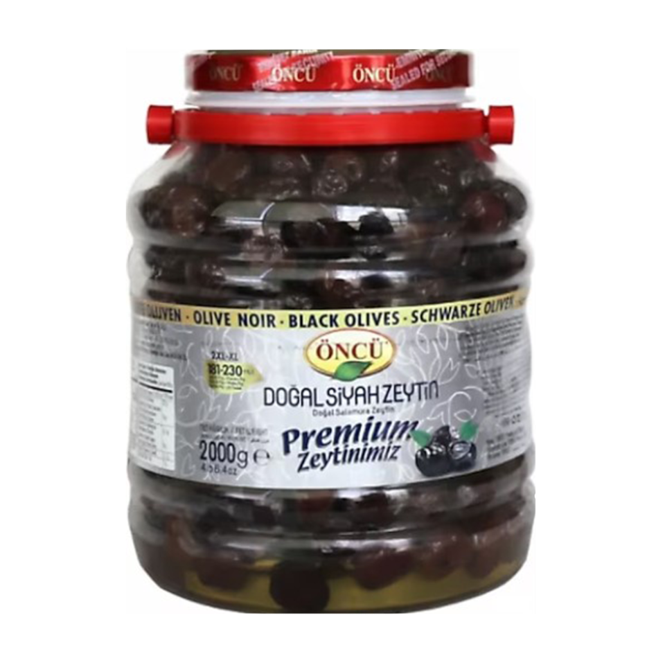 Öncü Siyah Zeytin 2X 2000 GR