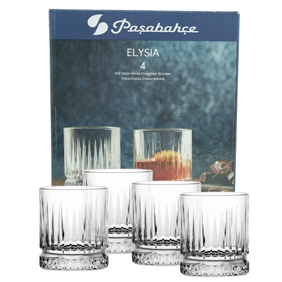 Paşabahçe Viski Bardak 210 CC (Elysia) 4lü
