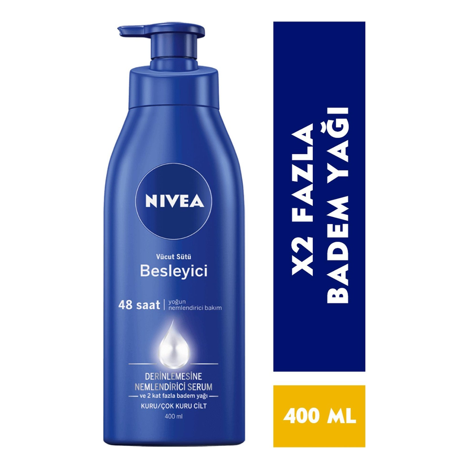 Nıvea Body Milk Vucut Nemlendirici 400 ML