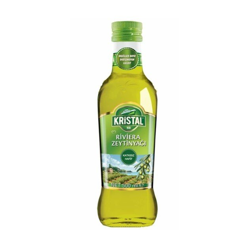 Kristal Cam Riviera Zeytin Yağı 500 ML