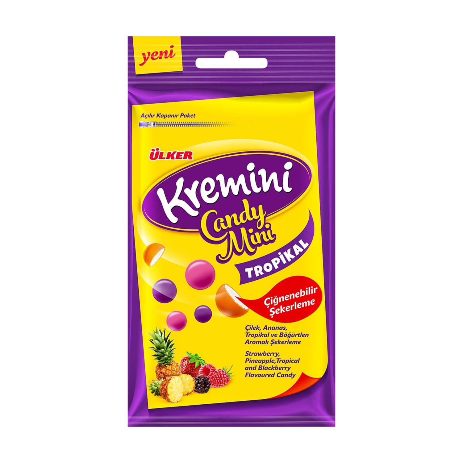 Ülker Kremini Candy Mini Tropikal 30 GR