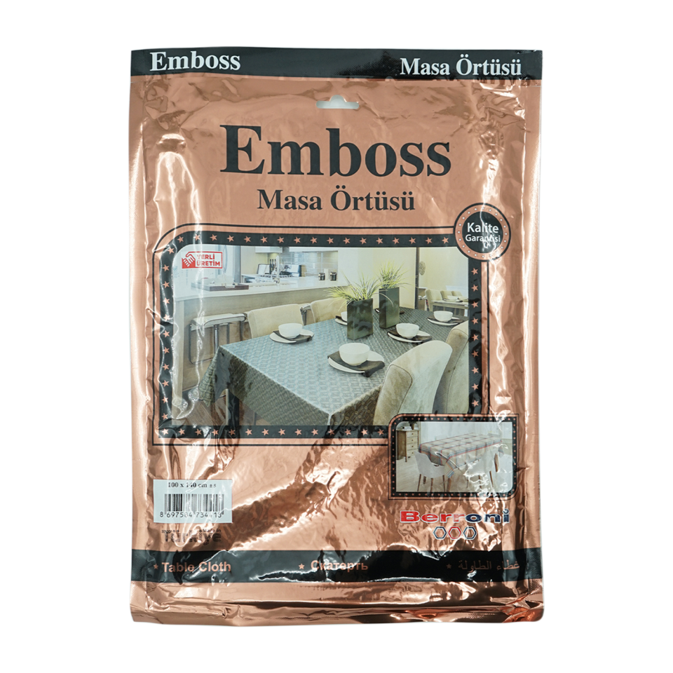İrşat Emboss Masa Örtüsü 100x140