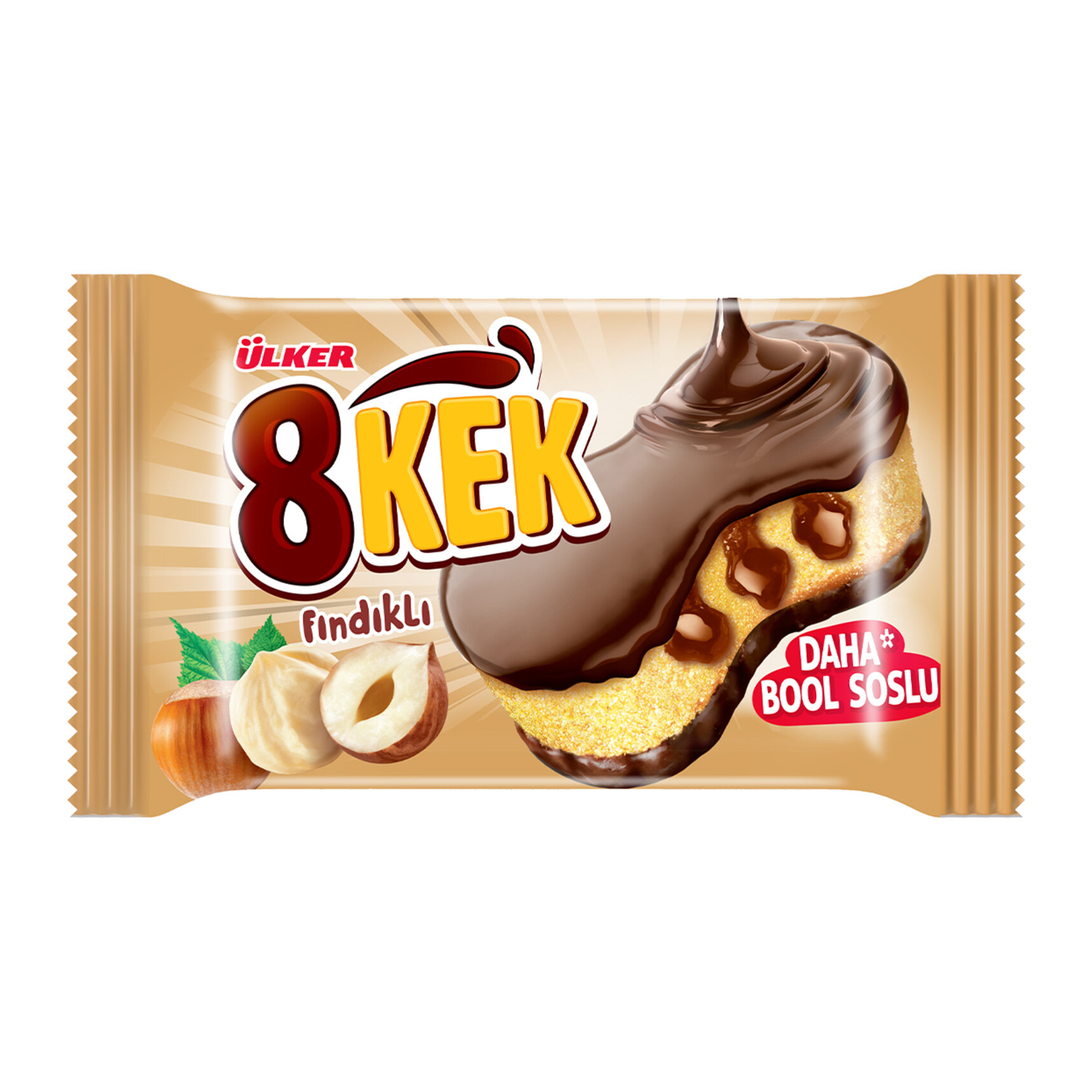 Ülker Dankek 8 Kek Fındıklı 52 GR