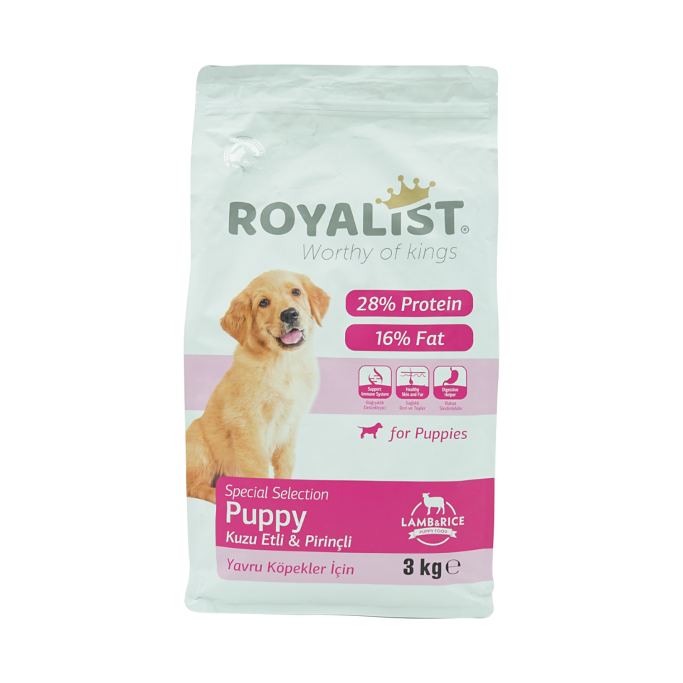 Royalıst Doğ Puppy Kuzu Etli 3 KĞ Mama
