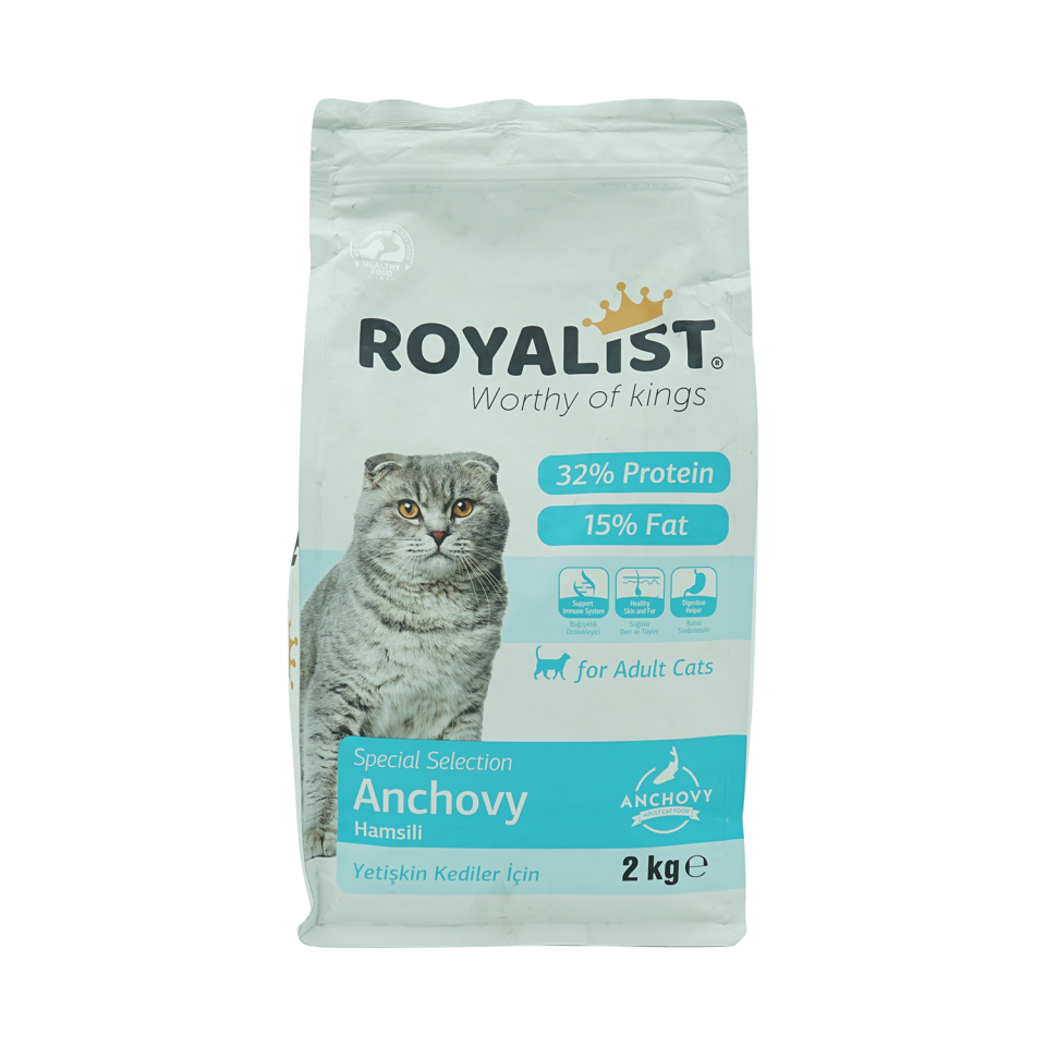 Royalıst Cat Hamsili 2 KG Mama
