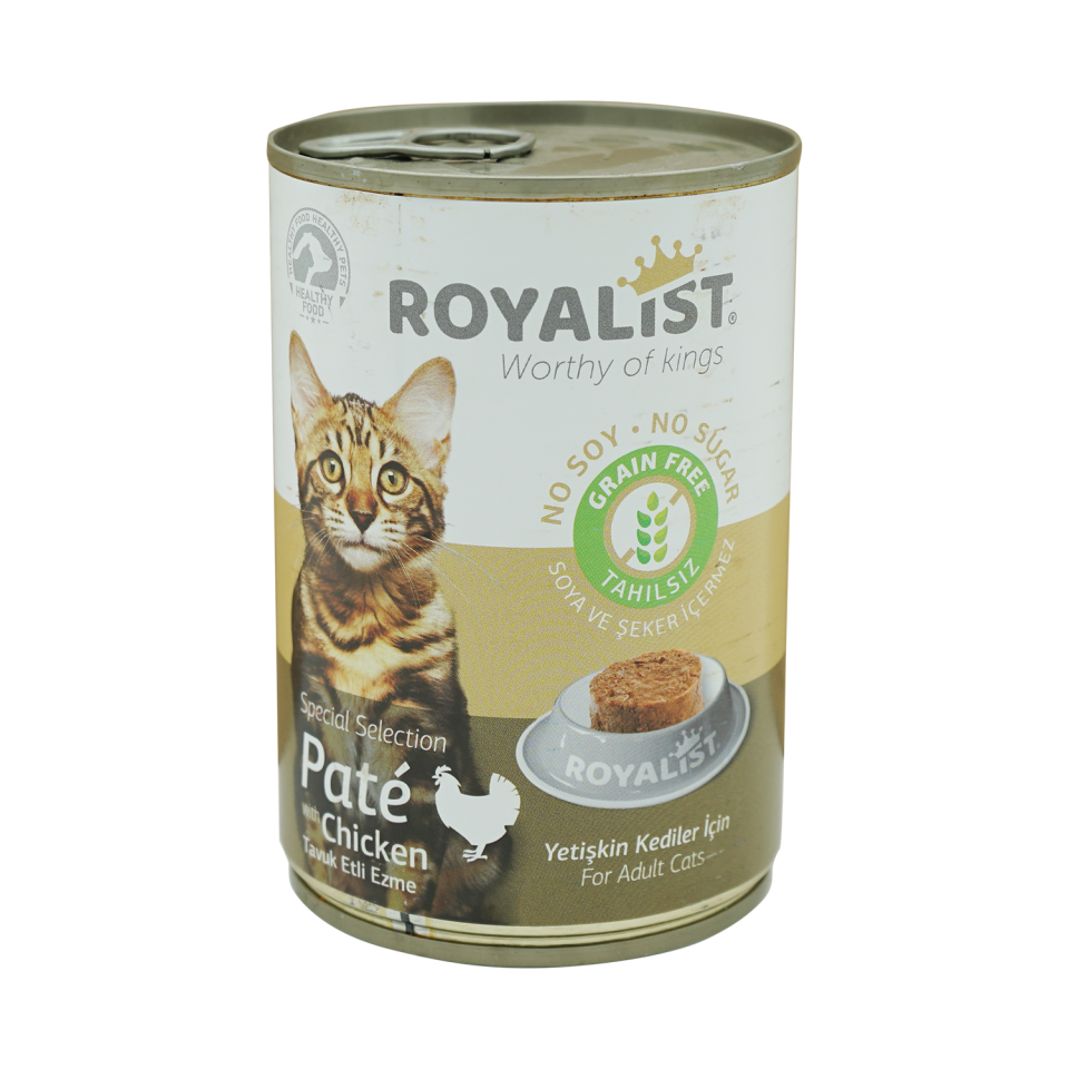 Royalıst Cat Kuzu Etli  Pate 400 GR