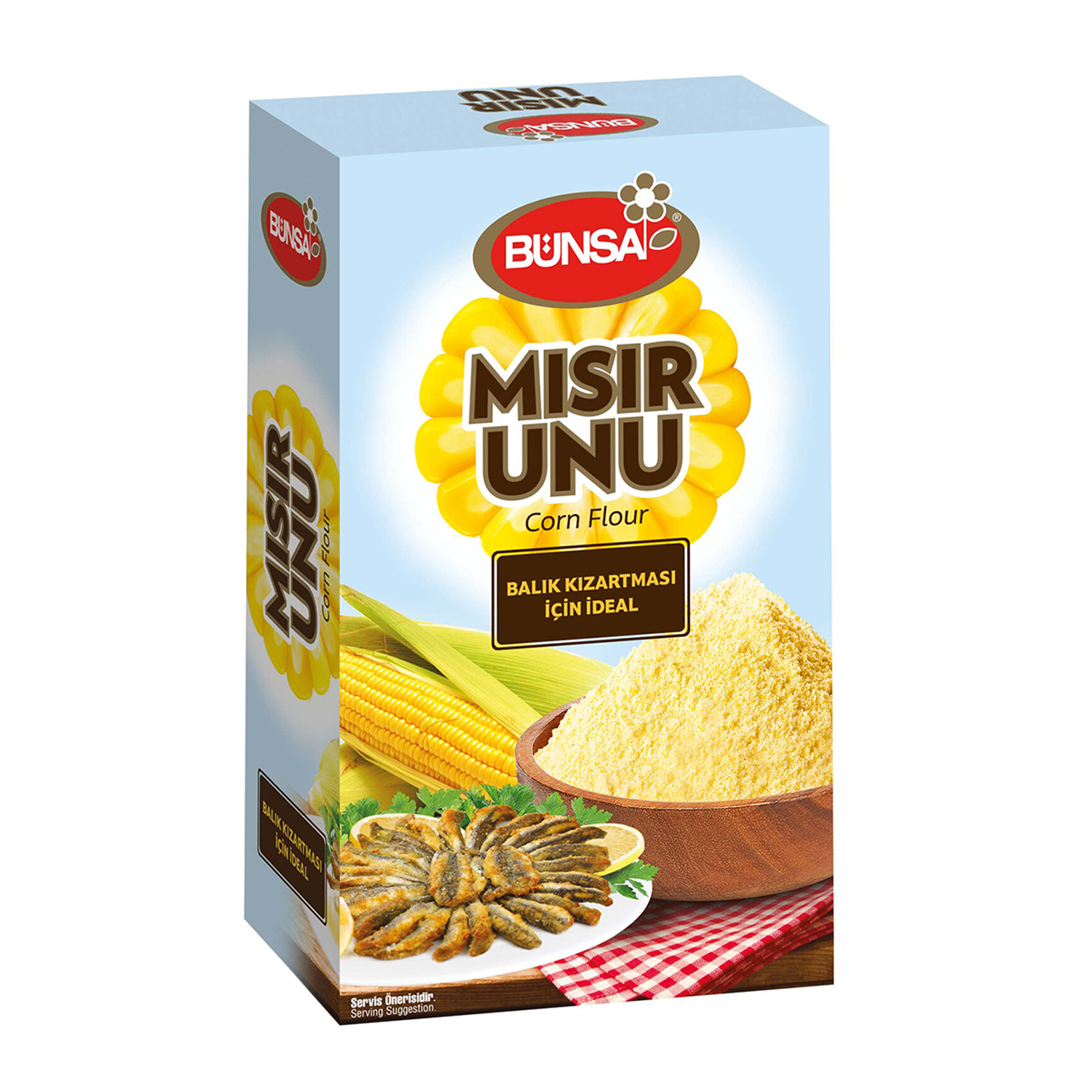 Bünsa Mısır Unu Kutulu 400 GR