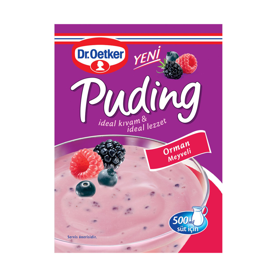 Dr. Oetker Puding Orman Meyveli 81 GR