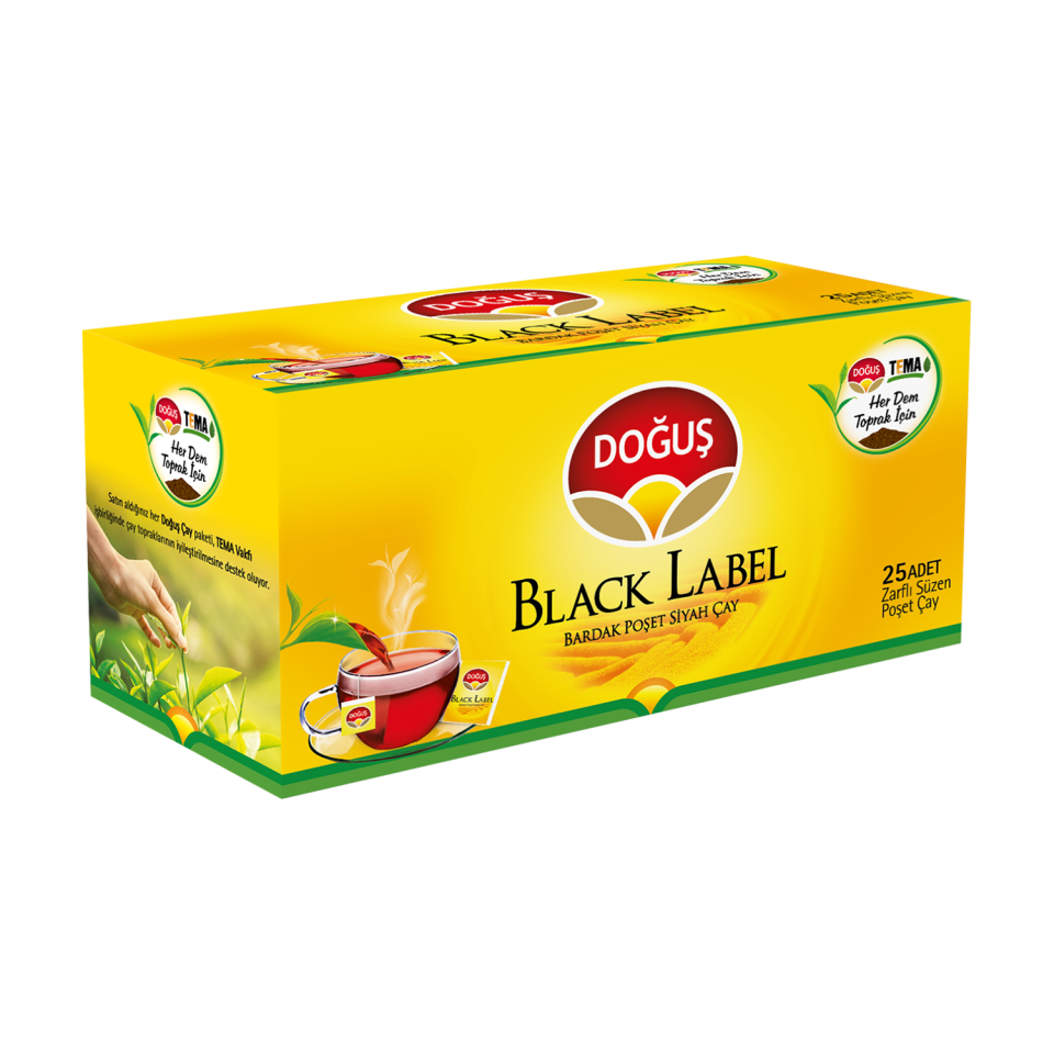 Doğuş Black Label 25li Bardak Poşet Çay