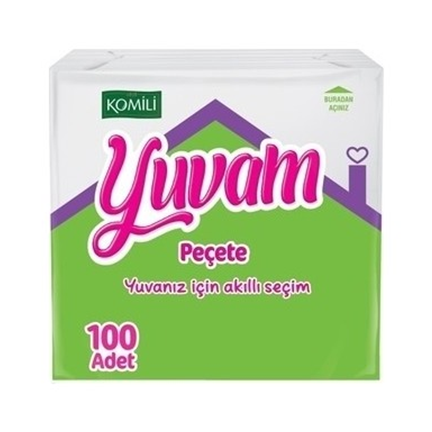 Yuvam Peçete 100Lü