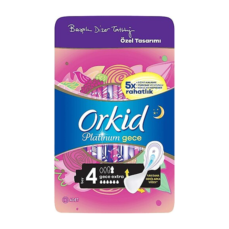 Orkid 4lü Platinum Gece 24 Lü