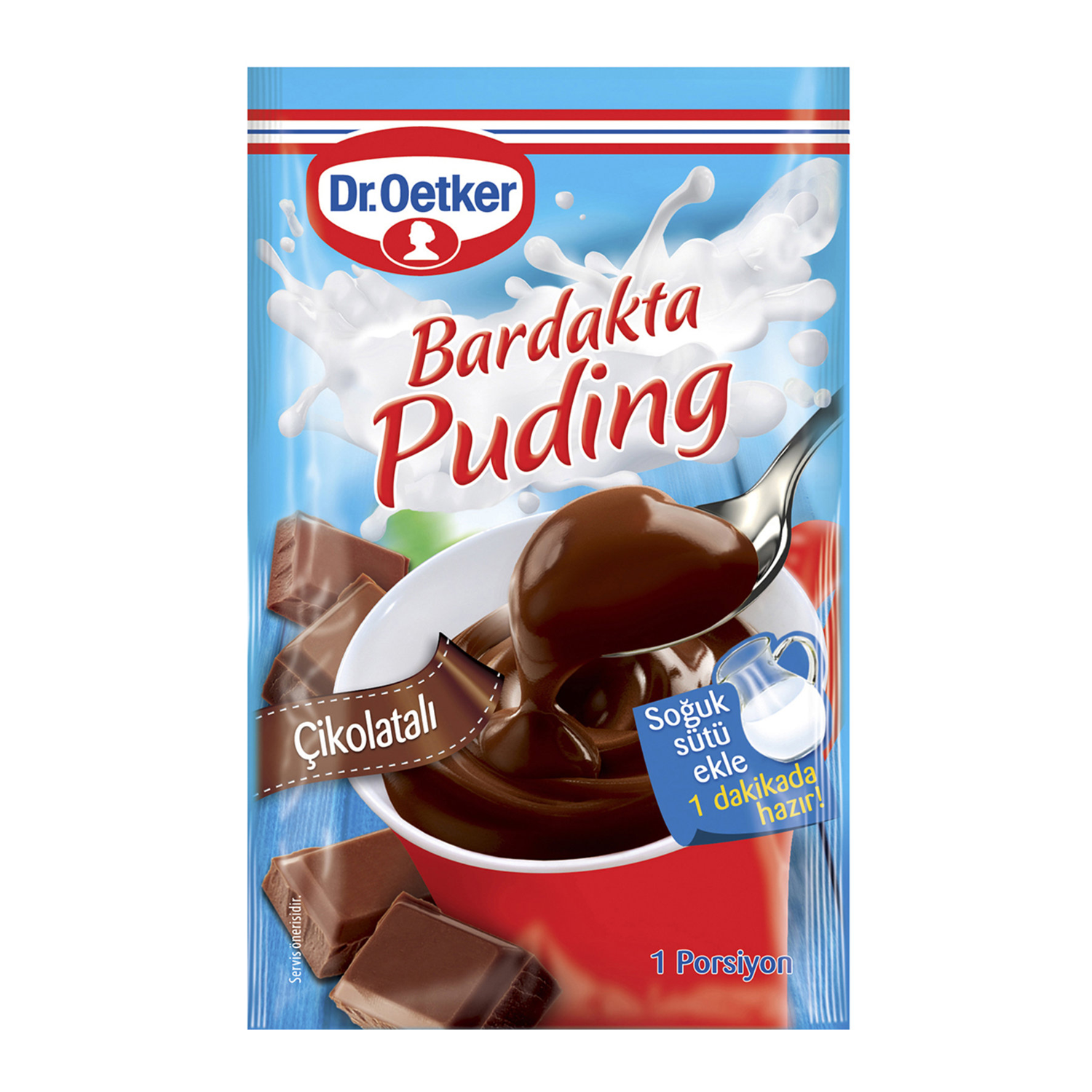 Dr. Oetker Bardak Puding Çikolatalı 35 GR