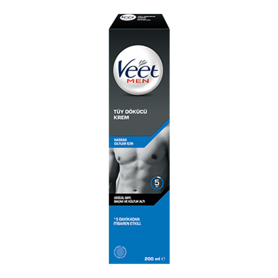 Veet Erkek Tüy Dökücü Krem Hassas 200 ML