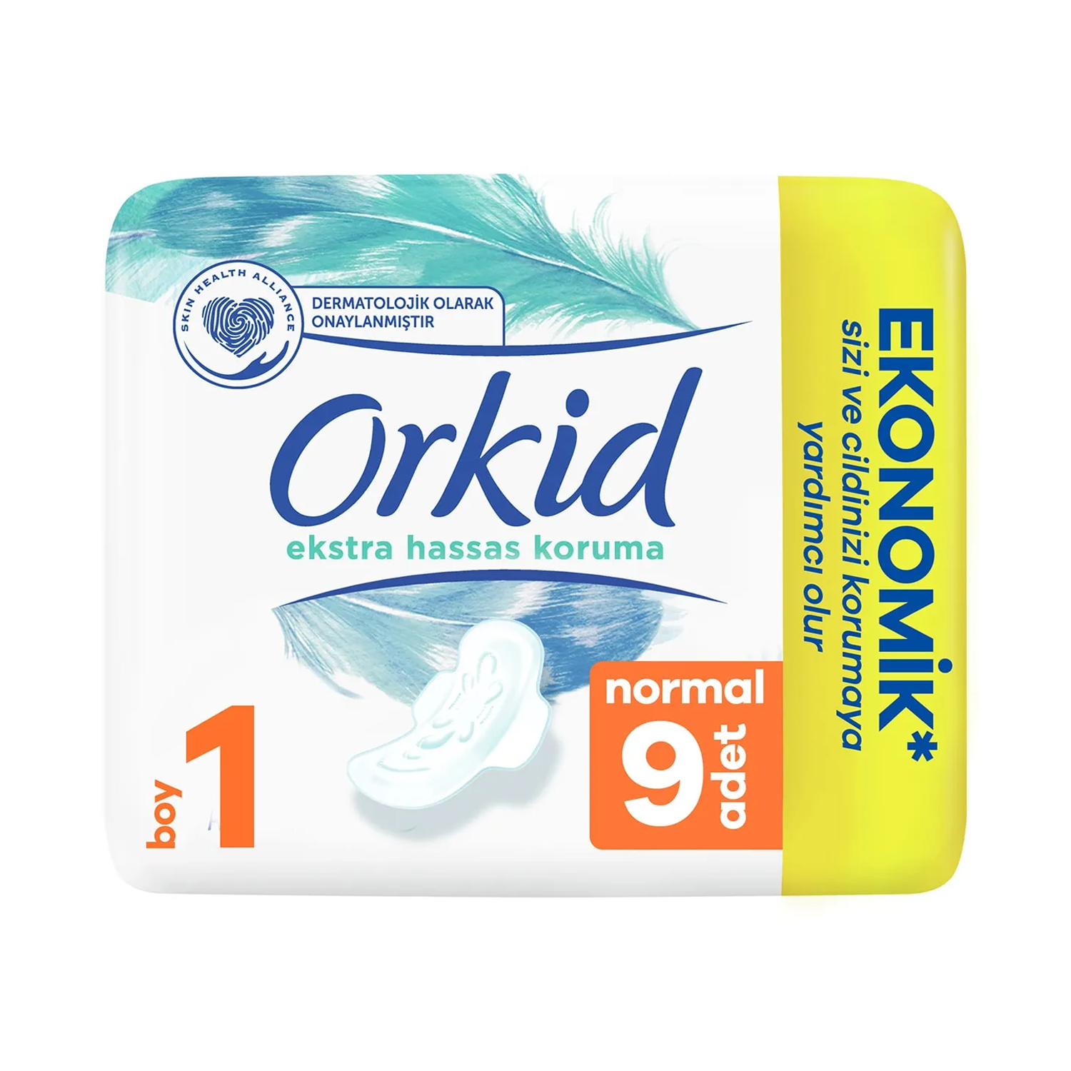 Orkid Extra Hassas Koruma Tekli Normal 9