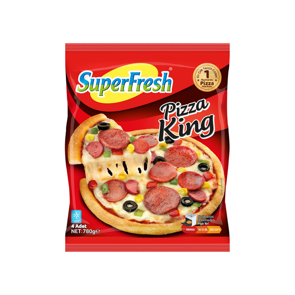 Süperfresh Pizza King 780 GR