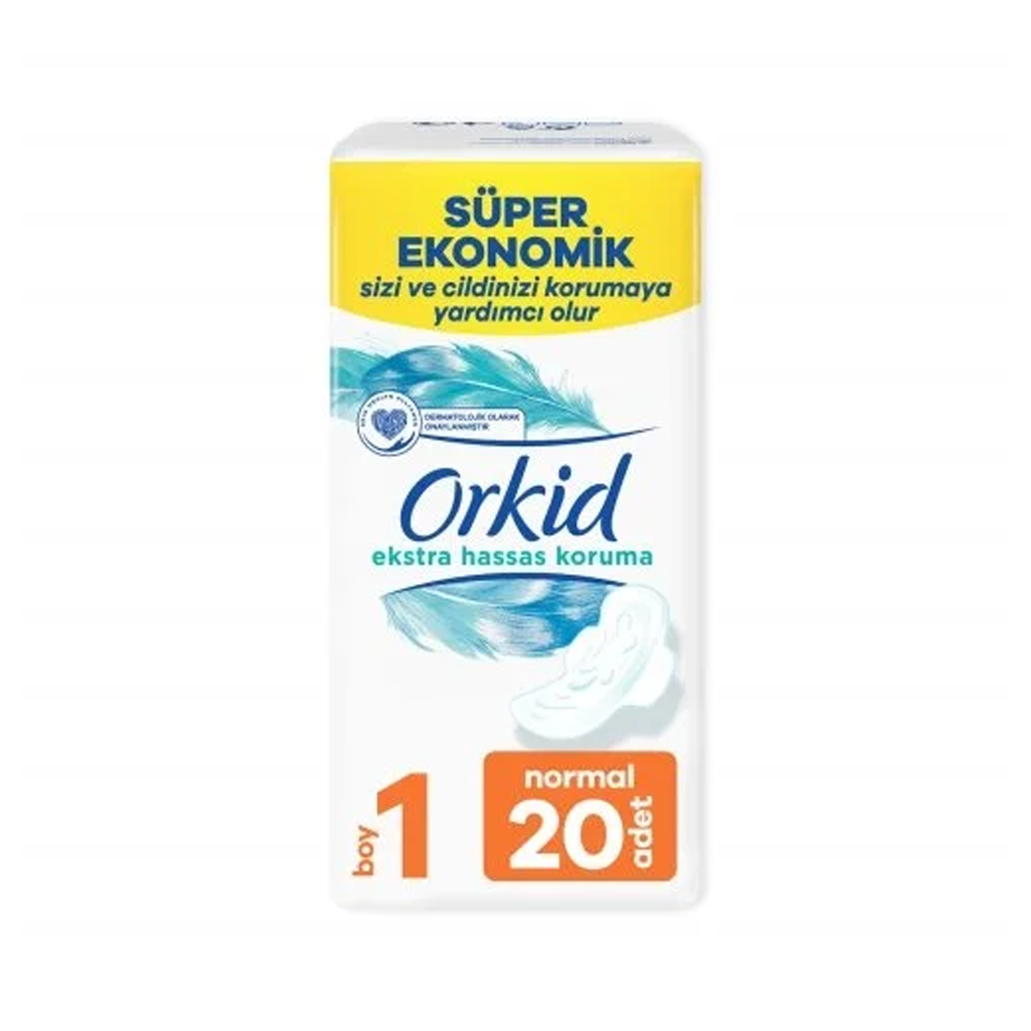 Orkid Extra Hassas Koruma Dörtlü Normal 20