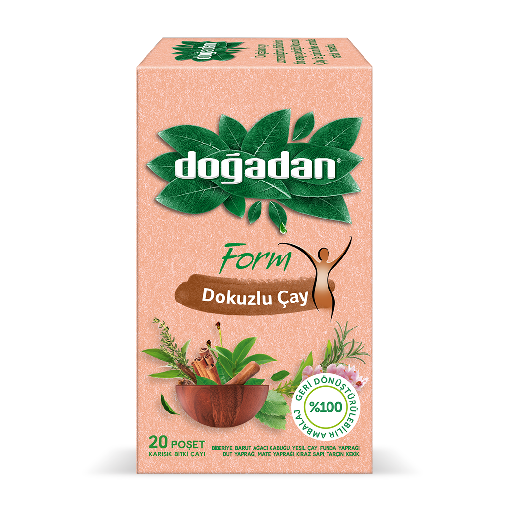 Doğadan Dokuzlu 20 Li Çay