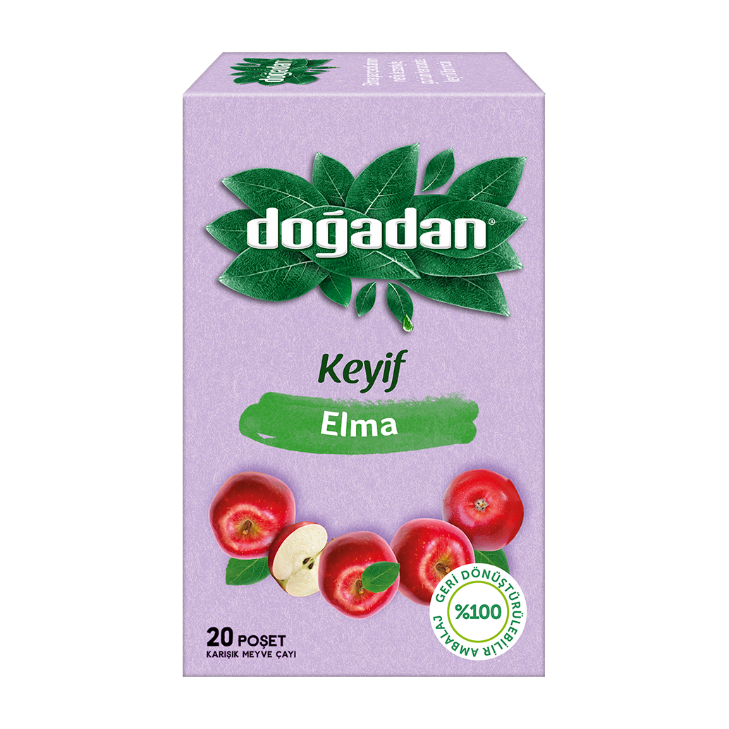 Doğadan 20 Li Elma Çayı