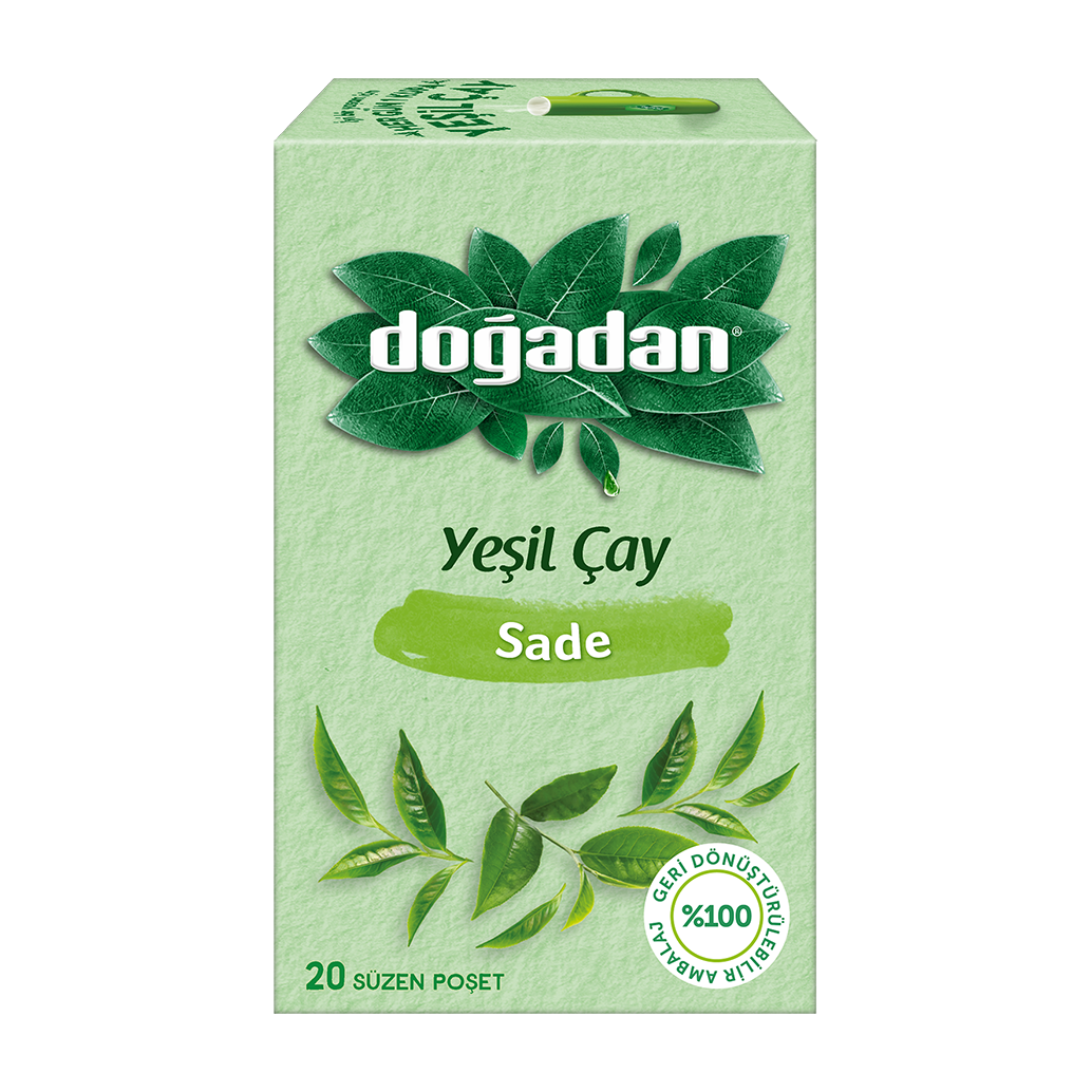 Doğadan 20 Li Sade Yeşil Çay